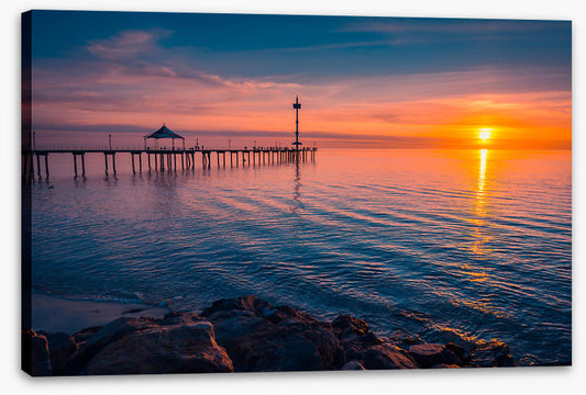 Brighton jetty sundown