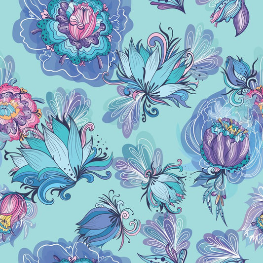 Turquoise bloom