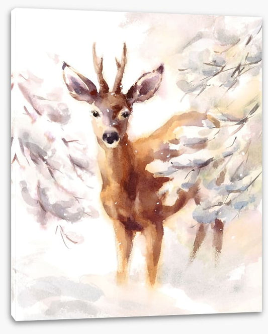 Snow flurry fawn