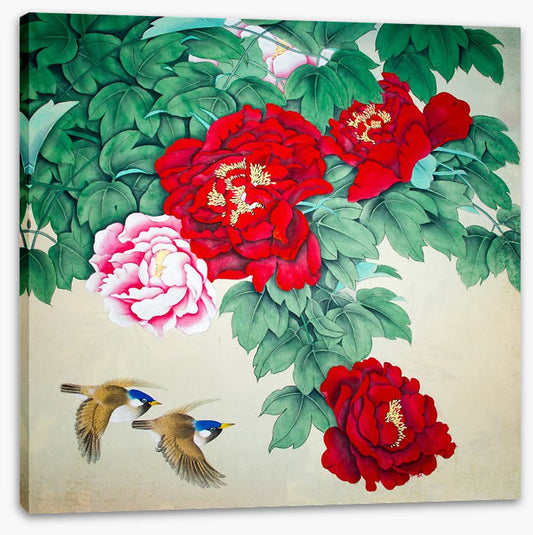 Two tiny birds