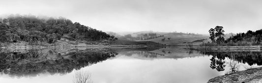 Morning quiet panorama