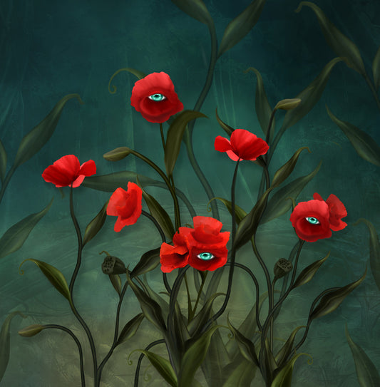 Peeping poppies