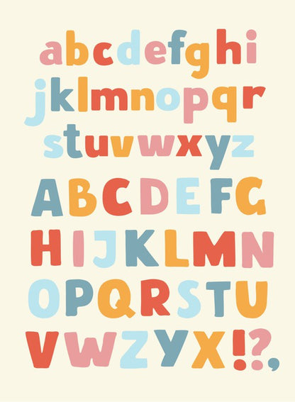Alphabet and Numbers