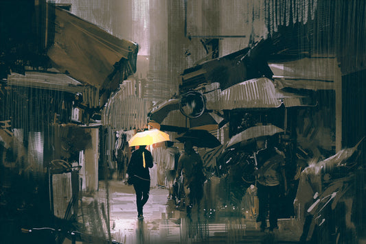 Alone in the crowd