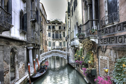 Bridging the canal