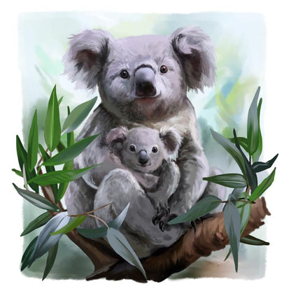 In the old gum tree