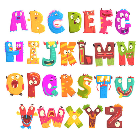 Silly monster ABC