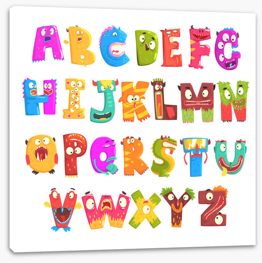 Silly monster ABC