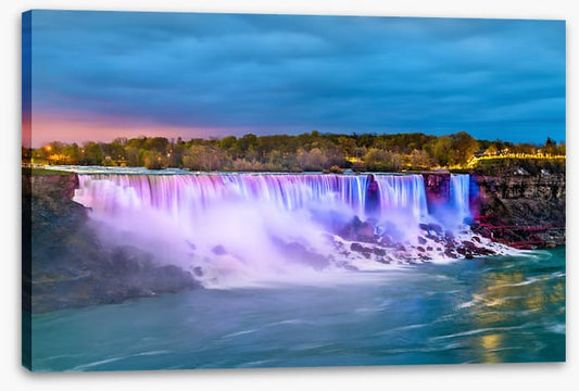 Niagara Falls nightfall