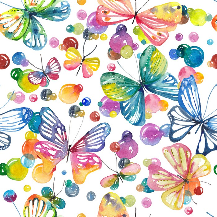 Bubbly butterflies