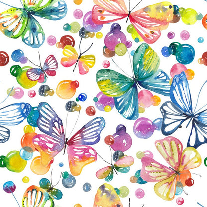 Bubbly butterflies