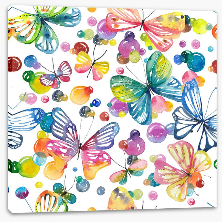Bubbly butterflies
