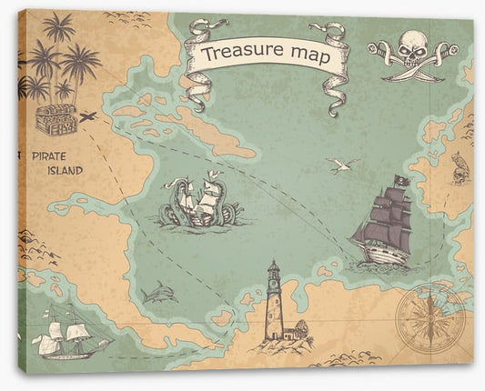 The treasure map