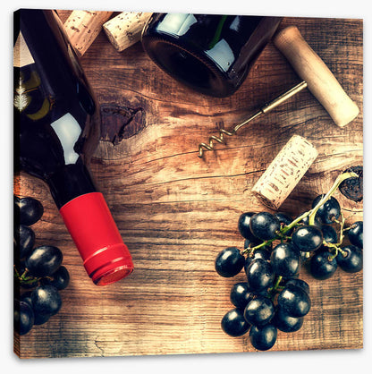 A rustic red