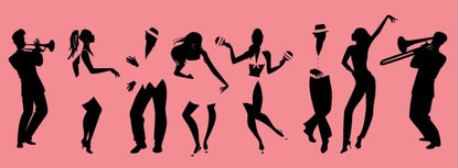Salsa party panorama
