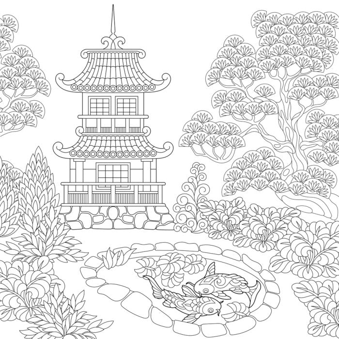 Colour me pagoda