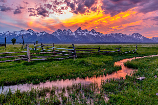 Grand Teton glow