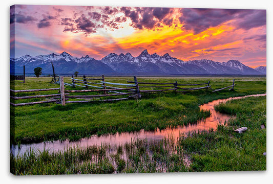 Grand Teton glow