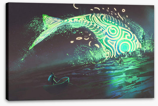 Jonah meets the whale