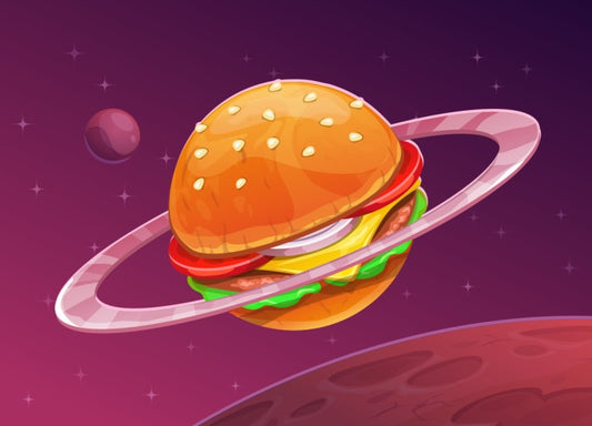 Saturn and fries