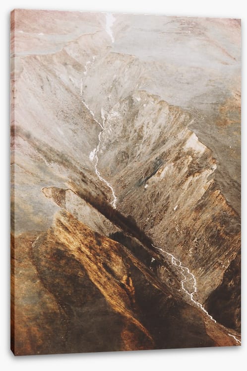 Far below