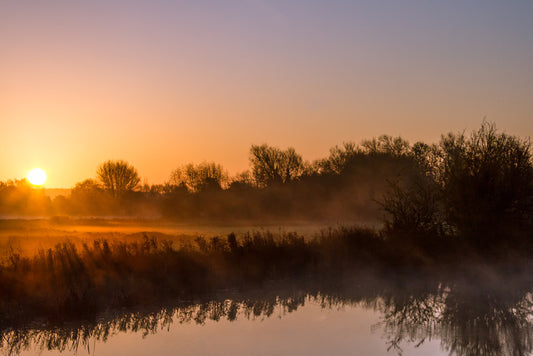 Sunrise shadows