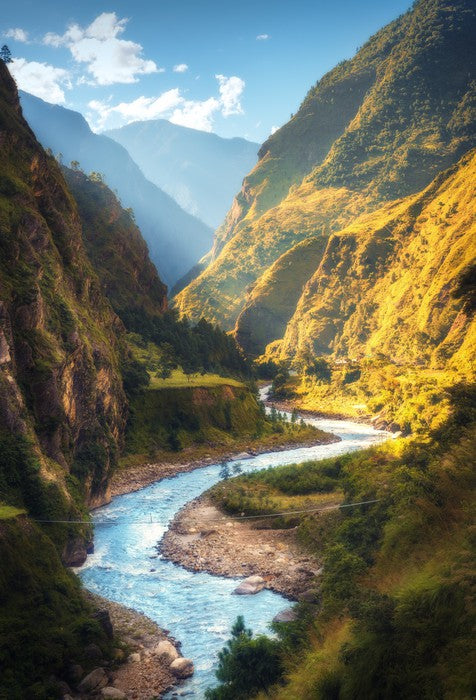 Winding through Nepal