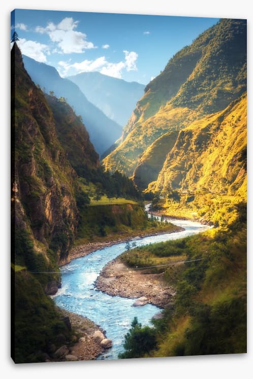 Winding through Nepal