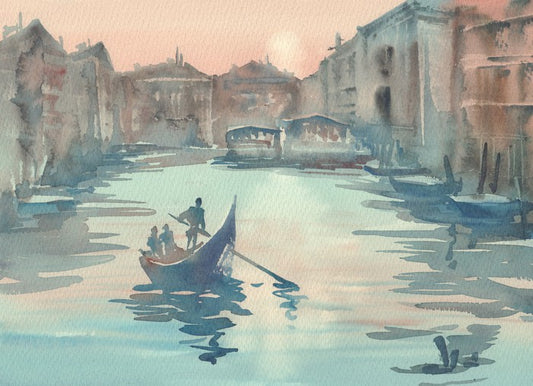 Misty morning gondola