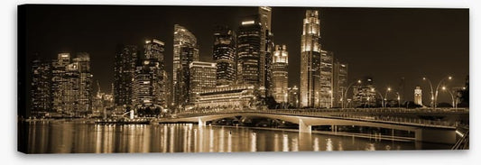 Singapore in sepia