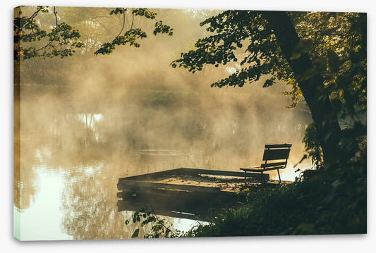 Alone at the lake