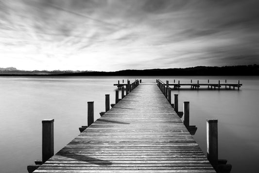 Alone on the dock
