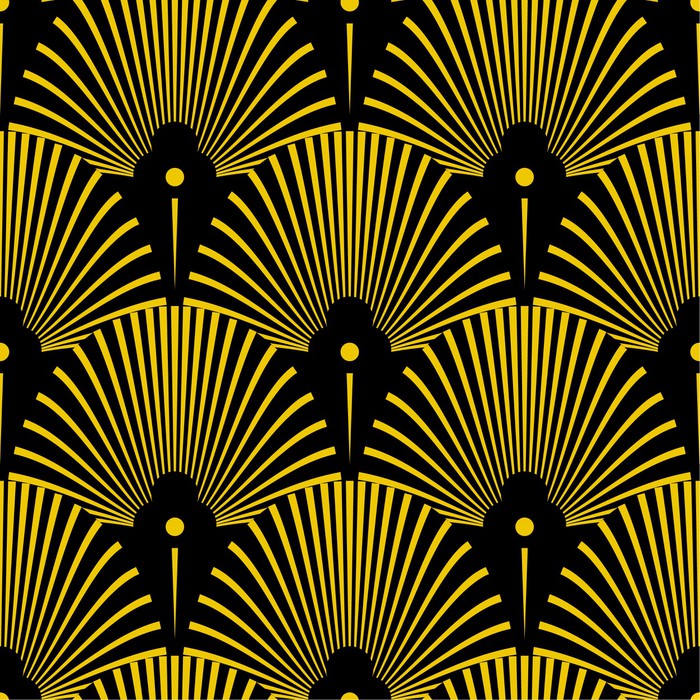 Deco sunburst