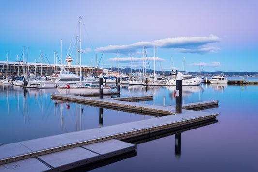 Constitution Dock dusk