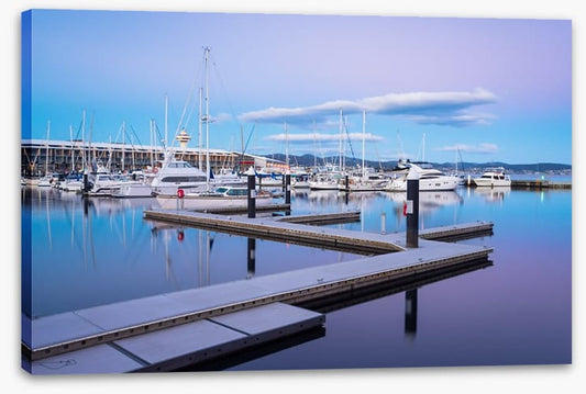 Constitution Dock dusk