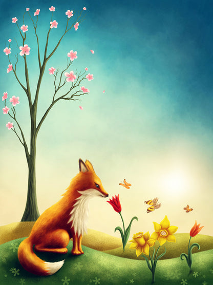 Foxy springtime