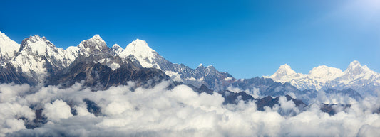 Himalayan clouds panorama