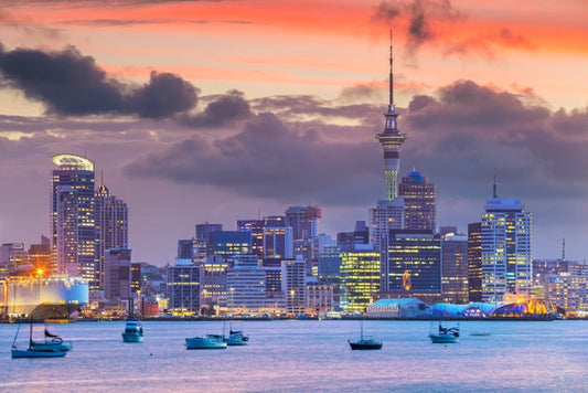Waitemata Harbour sunset