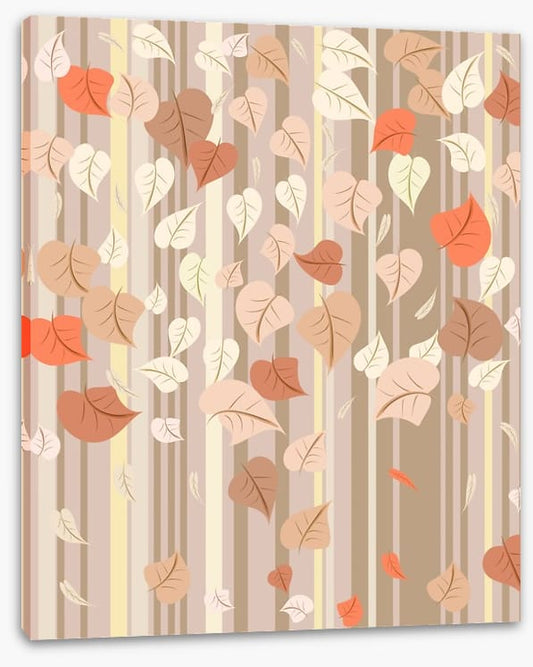 Fall leaves falling