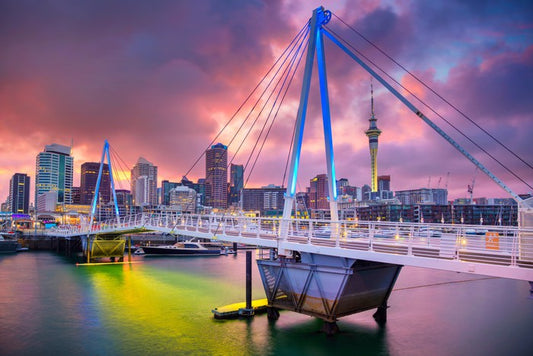 Auckland sunrise shimmer