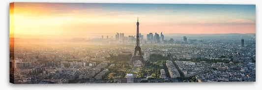 Paris sunrise panorama