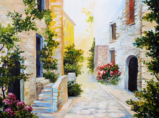 Light between the villas
