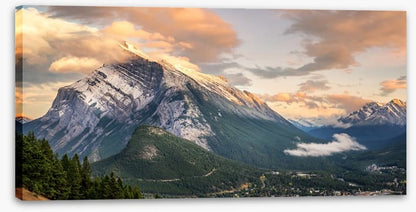 Mount Rundle clouds
