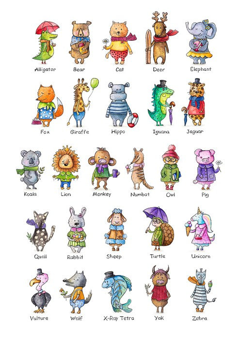 Alphabet and Numbers