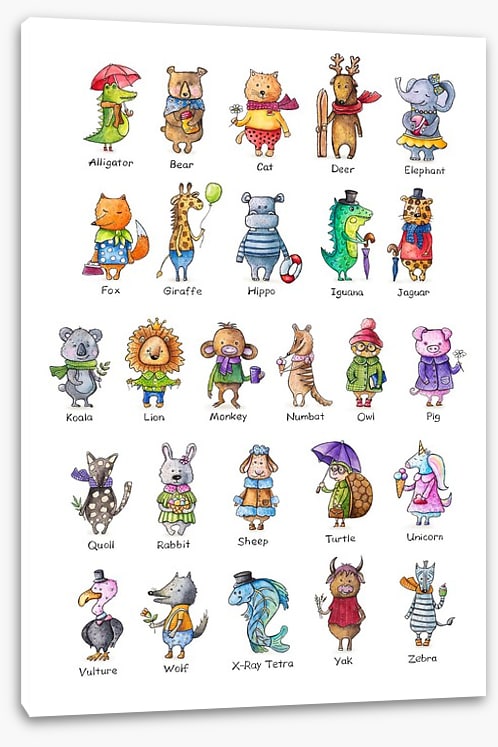 Alphabet and Numbers