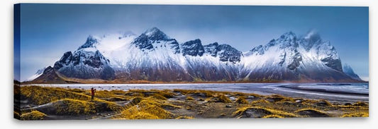 Vestrahorn peaks panorama