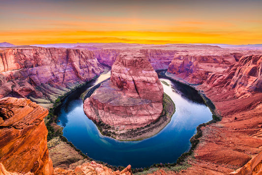 Horseshoe Bend sundown