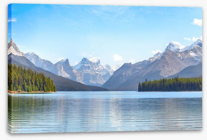 Maligne Lake ripples