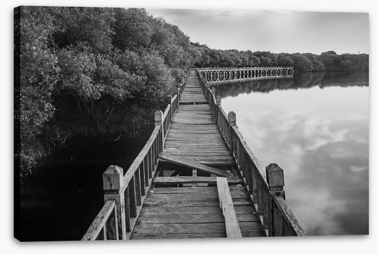 The broken bridge