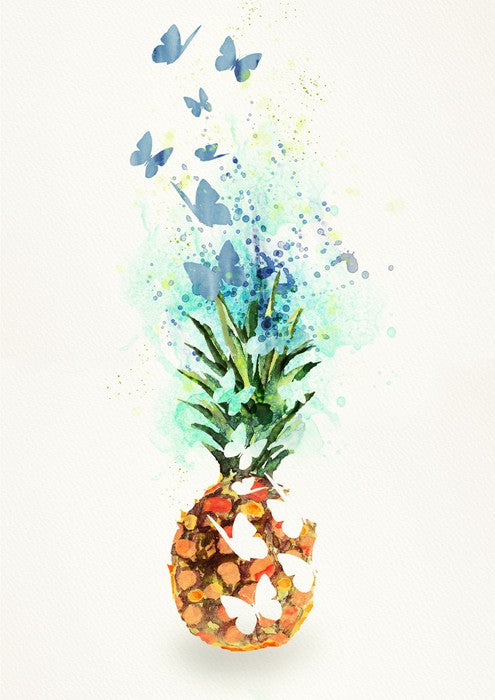 Pineapple butterflies